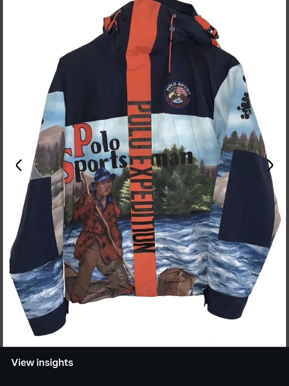 Polo by Ralph Lauren SAMPLE SPORTSMAN ANORAK. Vintage. Only 1000 Made